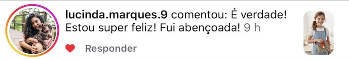Comentário de aluna 2